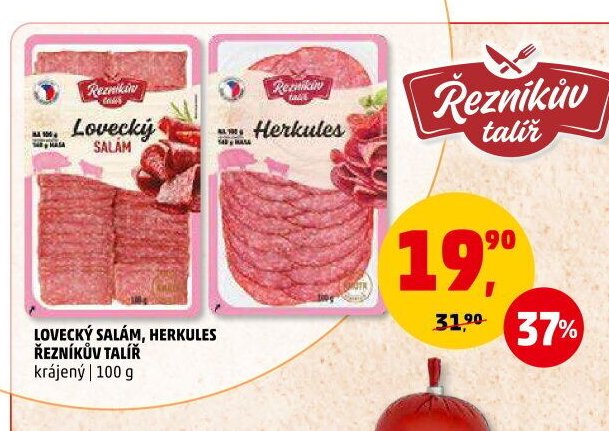 Lovecký salám, Herkules Řezníkův talíř