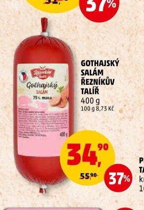 Gothajský salám Řezníkův talíř