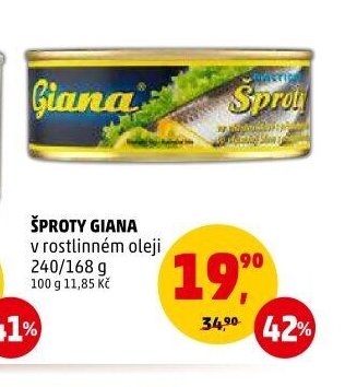 Šproty Giana