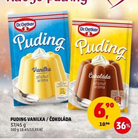 Puding Vanilka / Čokoláda