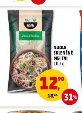 Nudle skleněné Mei Tai