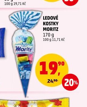 LEDOVÉ KOSTKY MORITZ