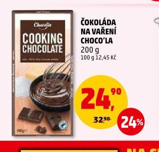 ČOKOLÁDA NA VAŘENÍ CHOCO'LA