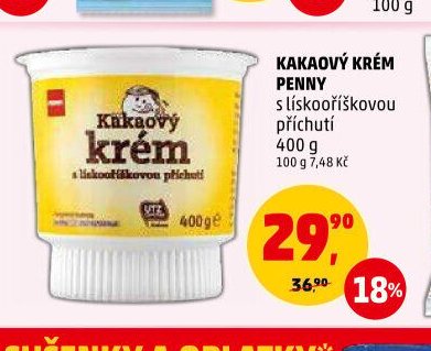 KAKAOVÝ KRÉM PENNY
