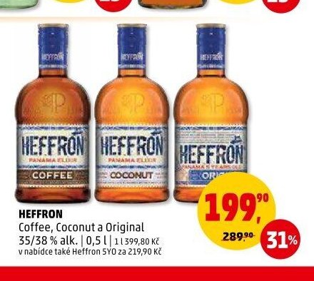 Heffron Coffee, Coconut a Original