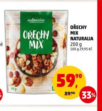 OŘECHY MIX NATURALIA