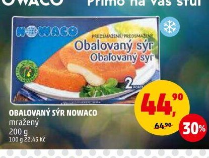 Obalovaný sýr Nowaco