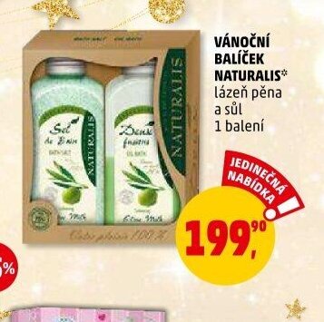 Vánoční balíček Naturalis