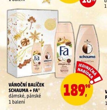 Vánoční balíček Schauma + Fa