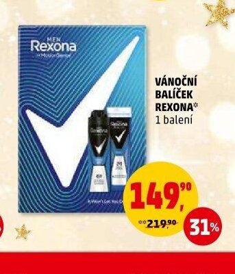 Vánoční balíček Rexona
