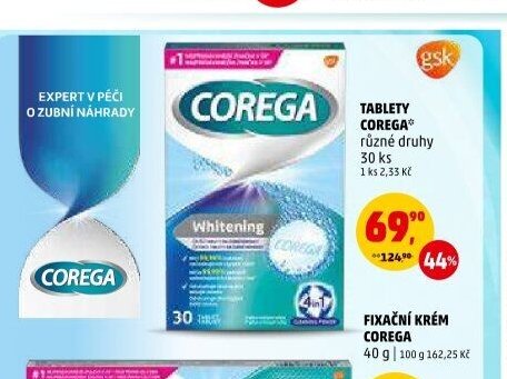 Tablety Corega