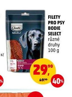 FILETY PRO PSY BODIE SELECT různé druhy 100 g