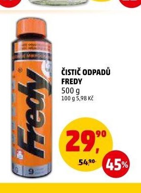 ČISTIČ ODPADŮ FREDY