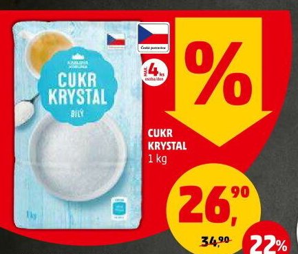 CUKR KRYSTAL 1 kg