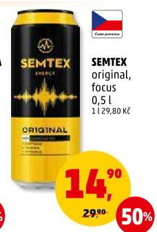 Energetický nápoj Semtex