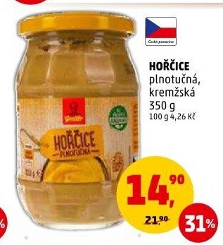 Hořčice plnotučná