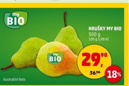 Hrušky My BIO