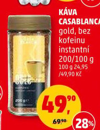 Instantní káva Casablanca Gold