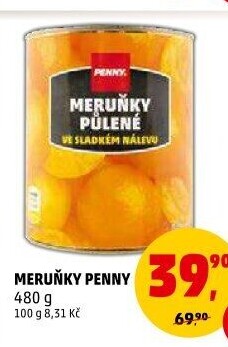 Kompot meruňky Penny
