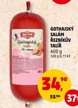 Salám Gothaj Řezníkův talíř