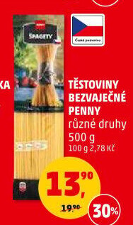 Těstoviny bezvaječné Penny