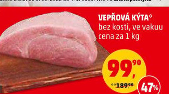 Vepřová kýta bez kosti