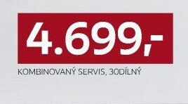 Kombinovaný servis, 30dílný