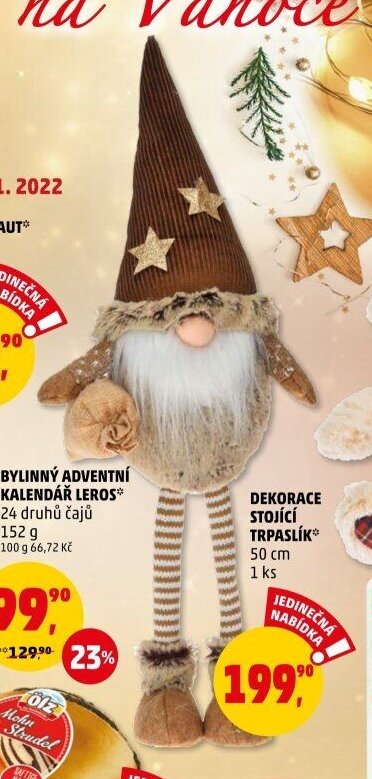 DEKORACE STOJÍCÍ TRPASLÍK