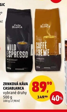 ZRNKOVÁ KÁVA CASABLANCA