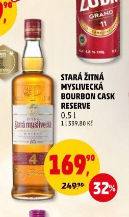 STARÁ ŽITNÁ MYSLIVECKÁ BOURBON CASK RESERVE