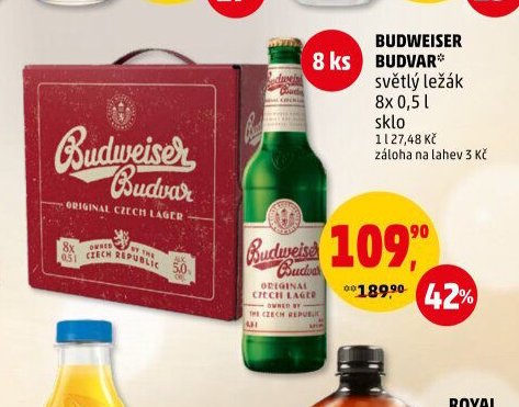 BUDWEISER BUDVAR