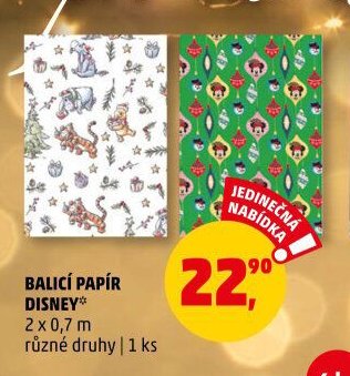 BALICÍ PAPÍR DISNEY
