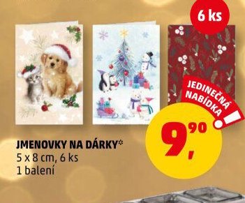 JMENOVKY NA DÁRKY