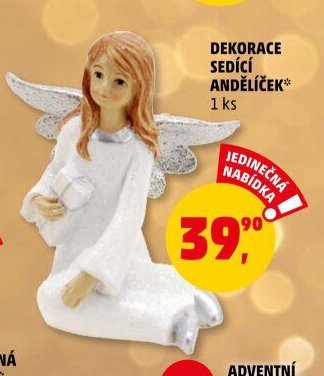 DEKORACE SEDÍCÍ ANDĚLÍČEK