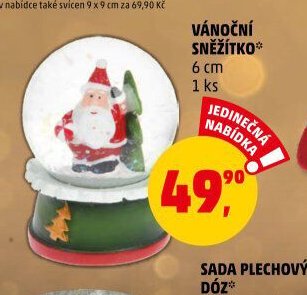 VÁNOČNÍ SNĚŽÍTKO