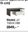 Stolek .07