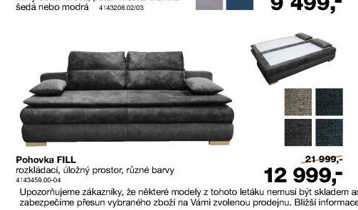 Pohovka FILL