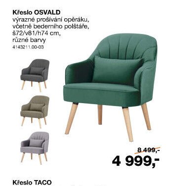 Křeslo OSVALD
