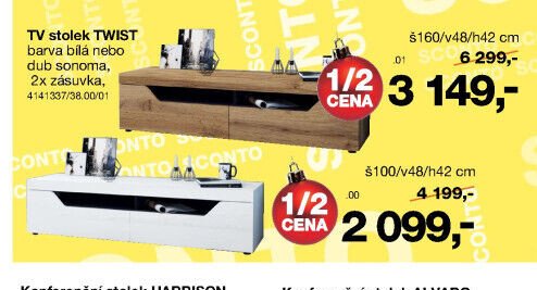 TV stolek TWIST