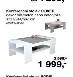 Konferenční stolek OLIVER