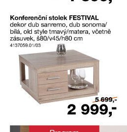 Konferenční stolek FESTIVAL
