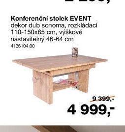 Konferenční stolek EVENT