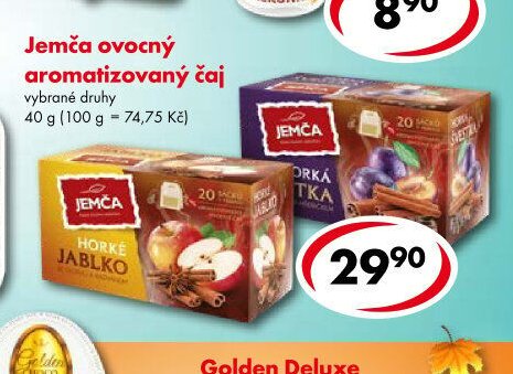 Jemča ovocný aromatizovaný čaj