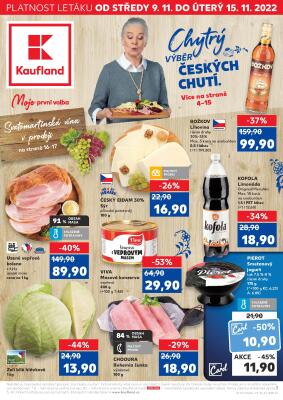 akční leták Kaufland 9.11.2022-15.11.2022