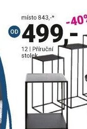 Příruční stolek - Möbelix akcniletaky.com