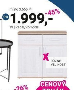 Regál/Komoda - Möbelix akcniletaky.com