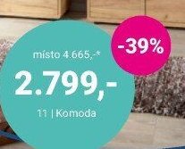 Komoda - Möbelix akcniletaky.com