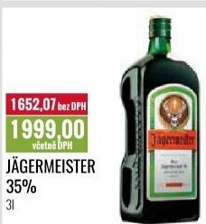 Bylinný likér Jägermeister