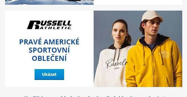 Russell Athletic oblečení