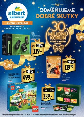 akční leták Albert 2.11.2022-22.11.2022